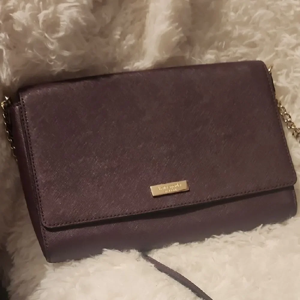 Kate Spade Deep Purple Crossbody Bag